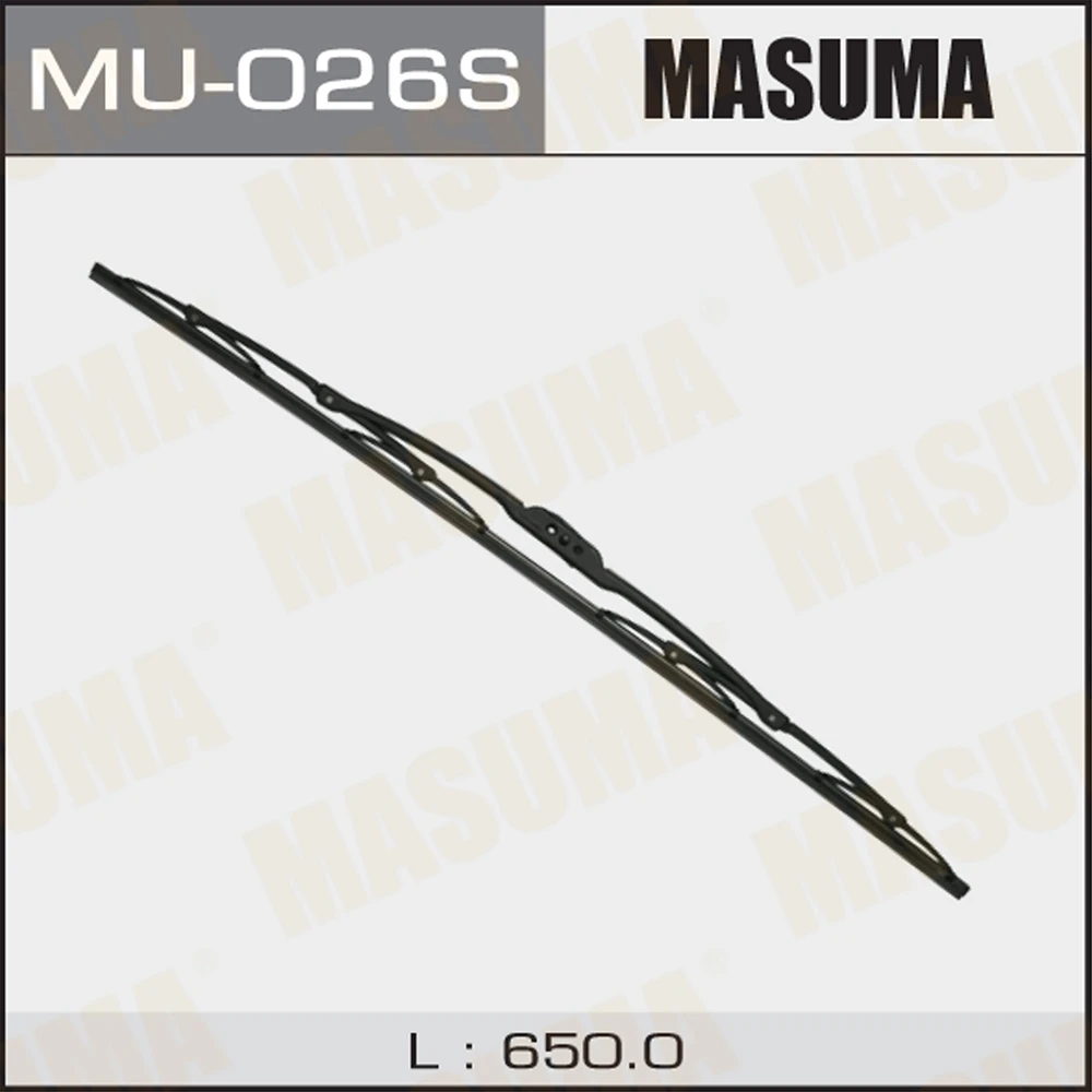 Щётка стеклоочистителя каркасная Masuma Стандарт 650 мм, MU-026S