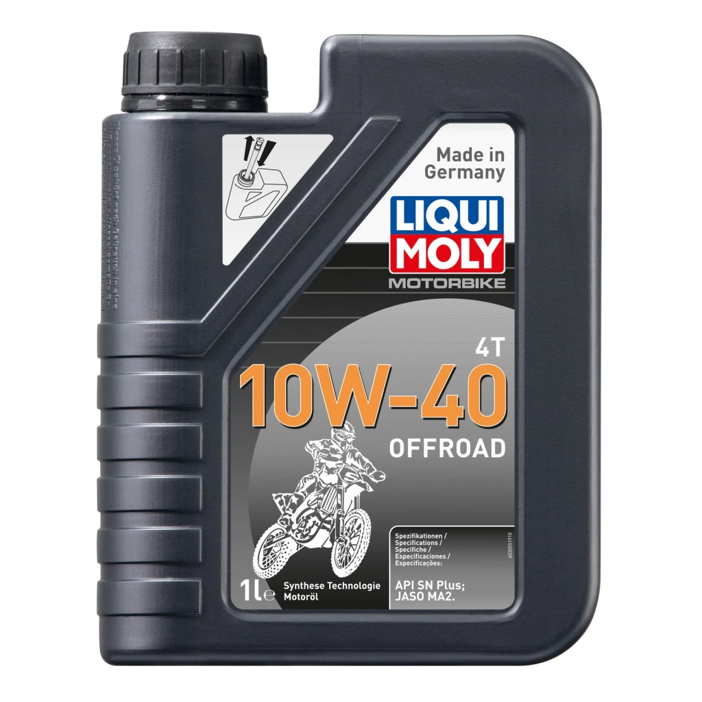 Моторное масло 4-х тактное Liqui Moly Motorbike 4T Offroad 10W-40 синтетическое 1 л