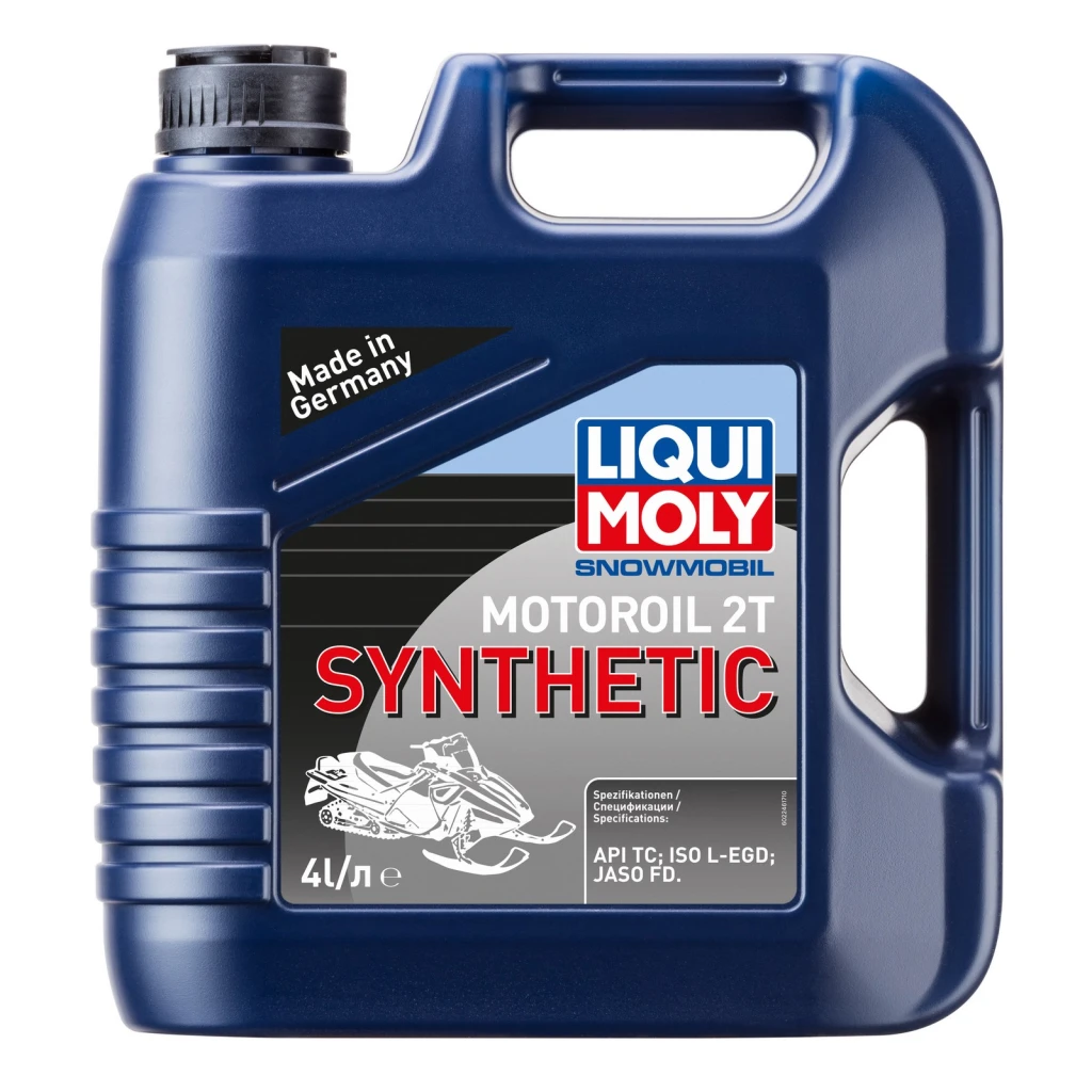 Моторное масло 2-х тактное Liqui Moly Snowmobil Motoroil 2T Synthetic 4 л