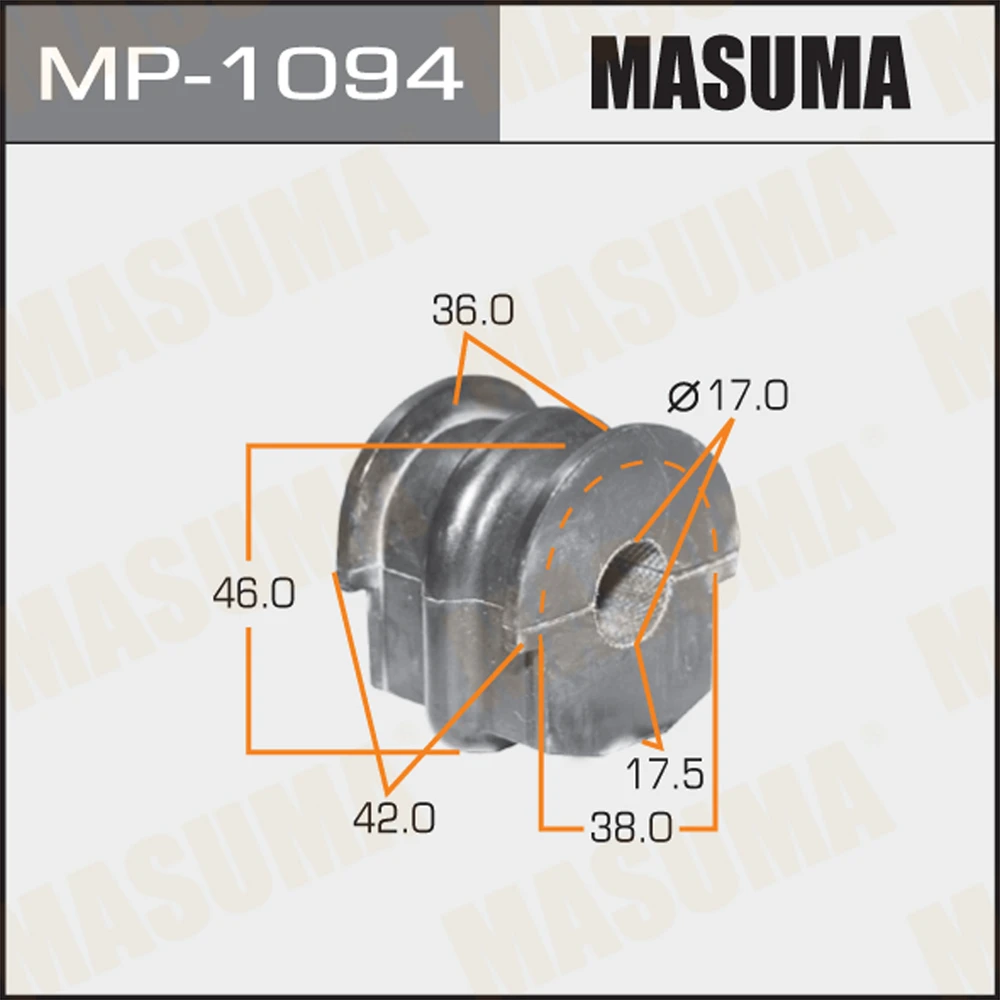 Втулка стабилизатора Masuma MP-1094