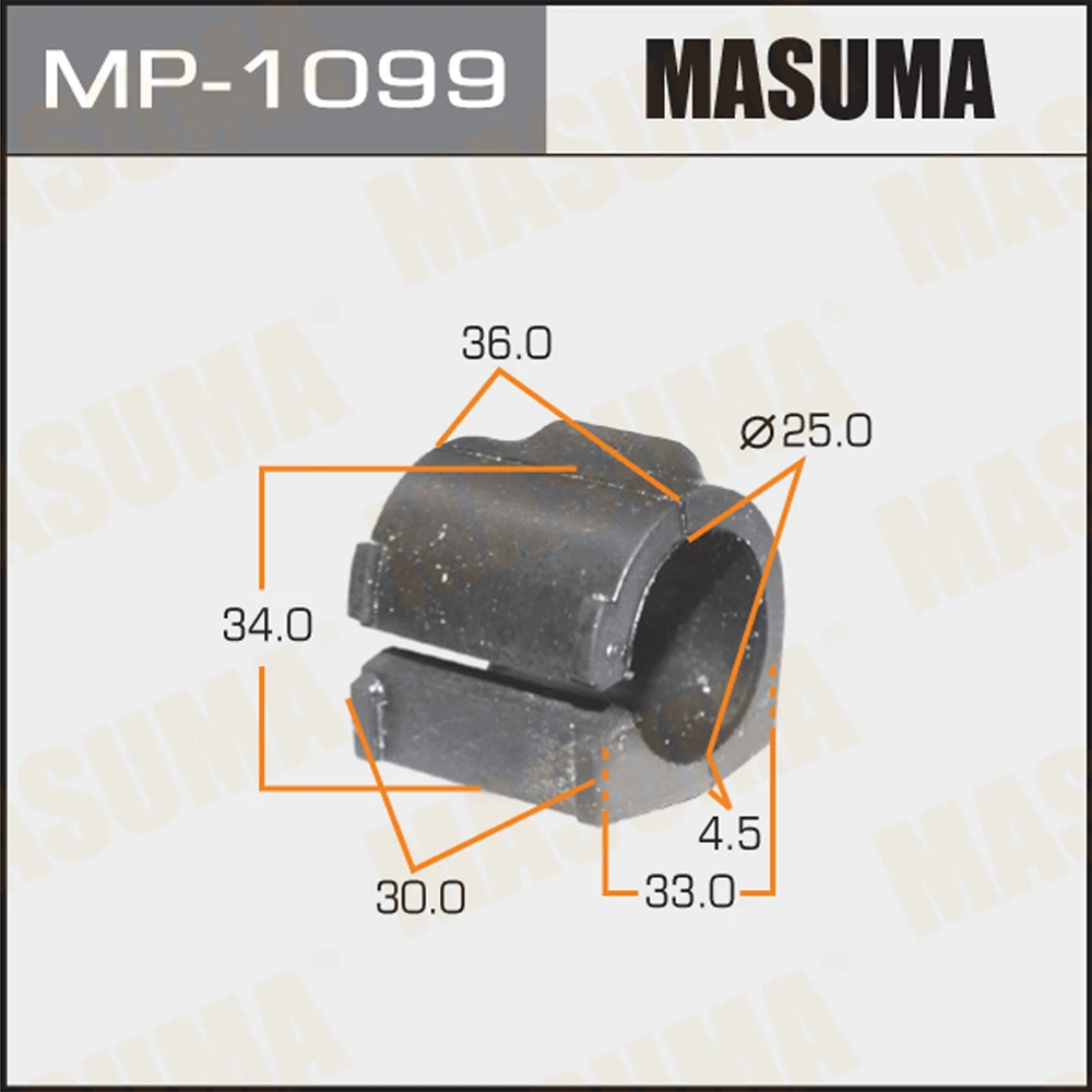 Втулка стабилизатора Masuma MP-1099