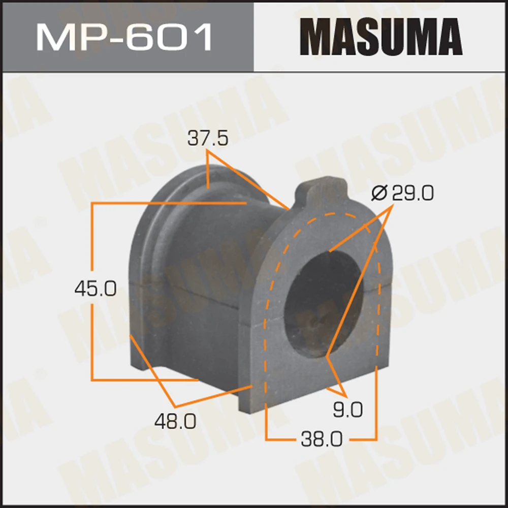 Втулка стабилизатора Masuma MP-601
