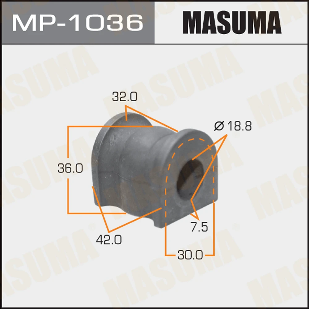 Втулка стабилизатора Masuma MP-1036