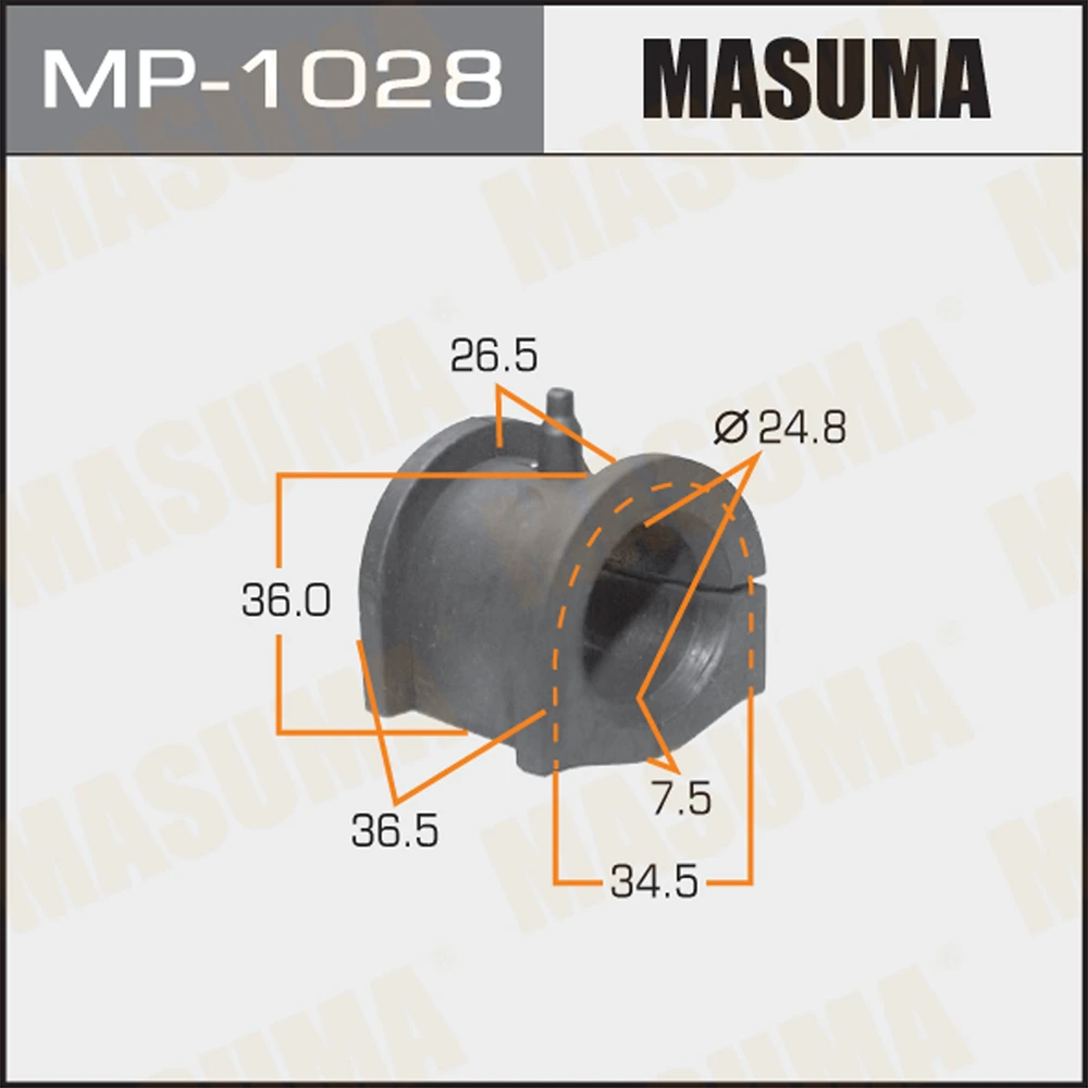 Втулка стабилизатора Masuma MP-1028