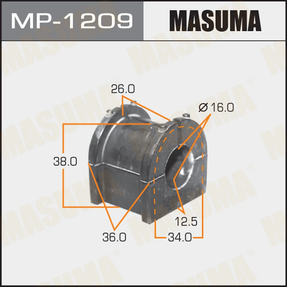 Втулка стабилизатора Masuma MP-1209
