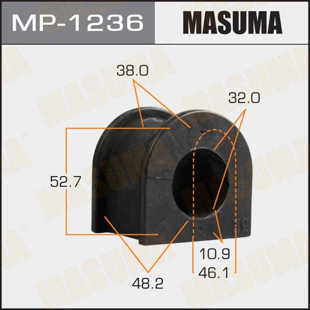 Втулка стабилизатора Masuma MP-1236