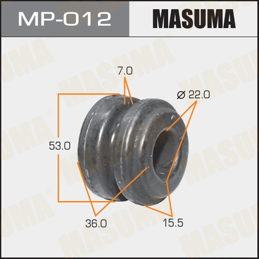 Втулка реактивной тяги Masuma MP-012