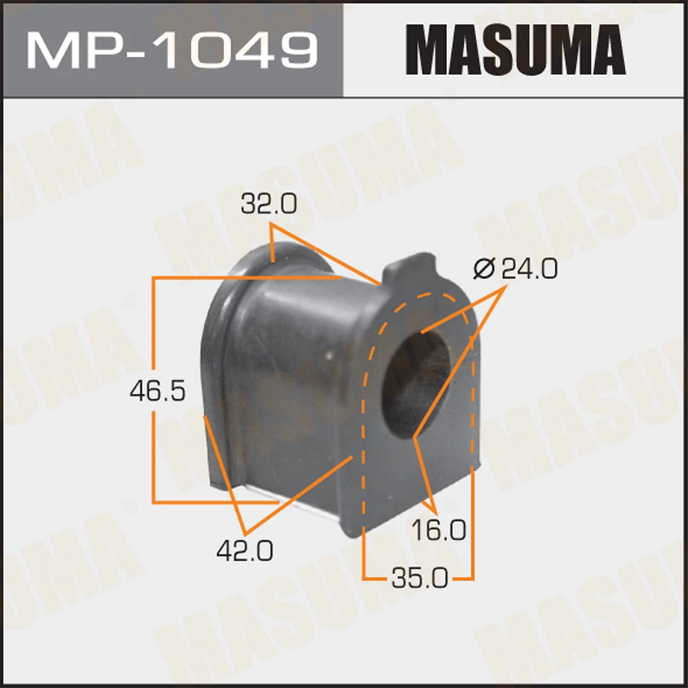 Втулка стабилизатора Masuma MP-1049
