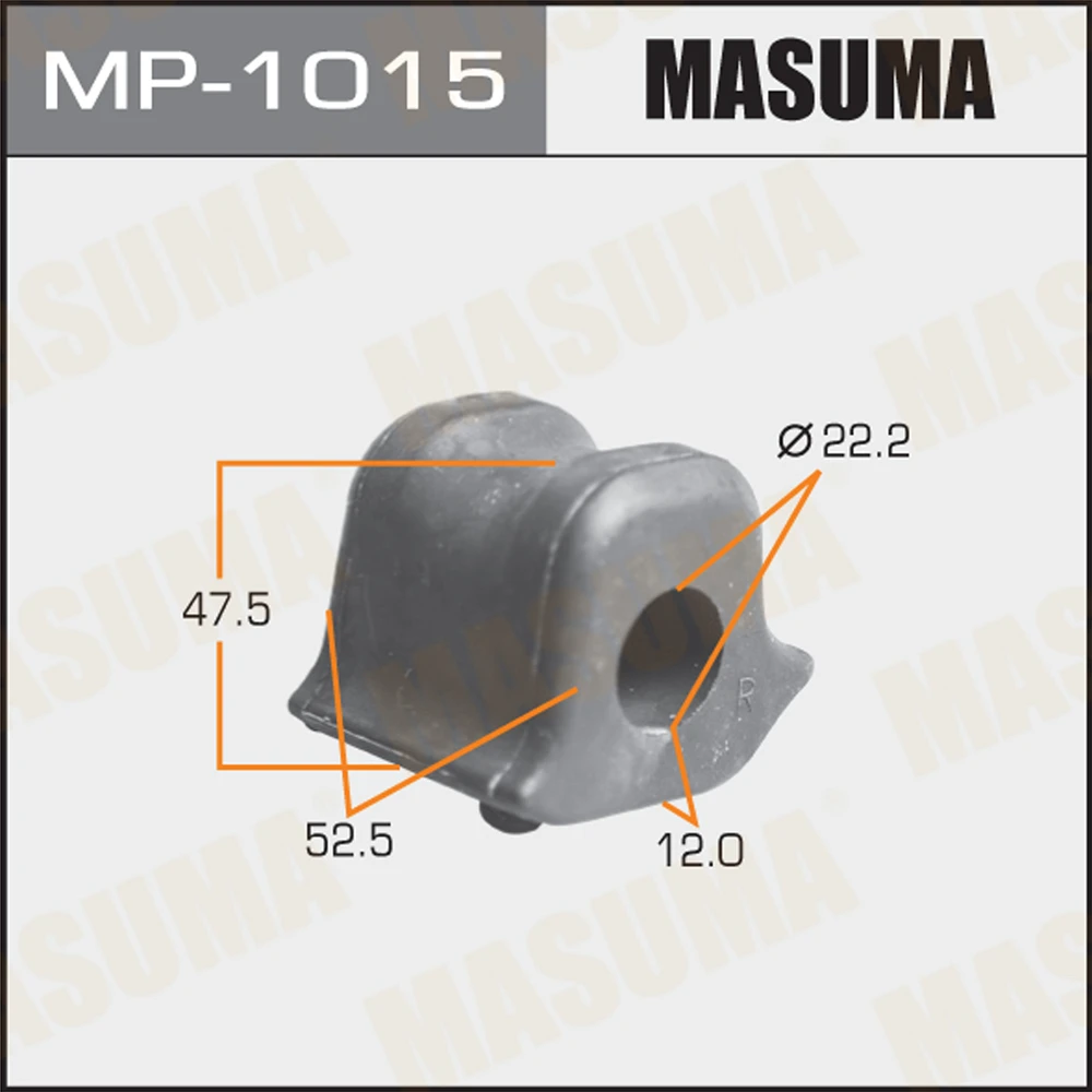 Втулка стабилизатора Masuma MP-1015