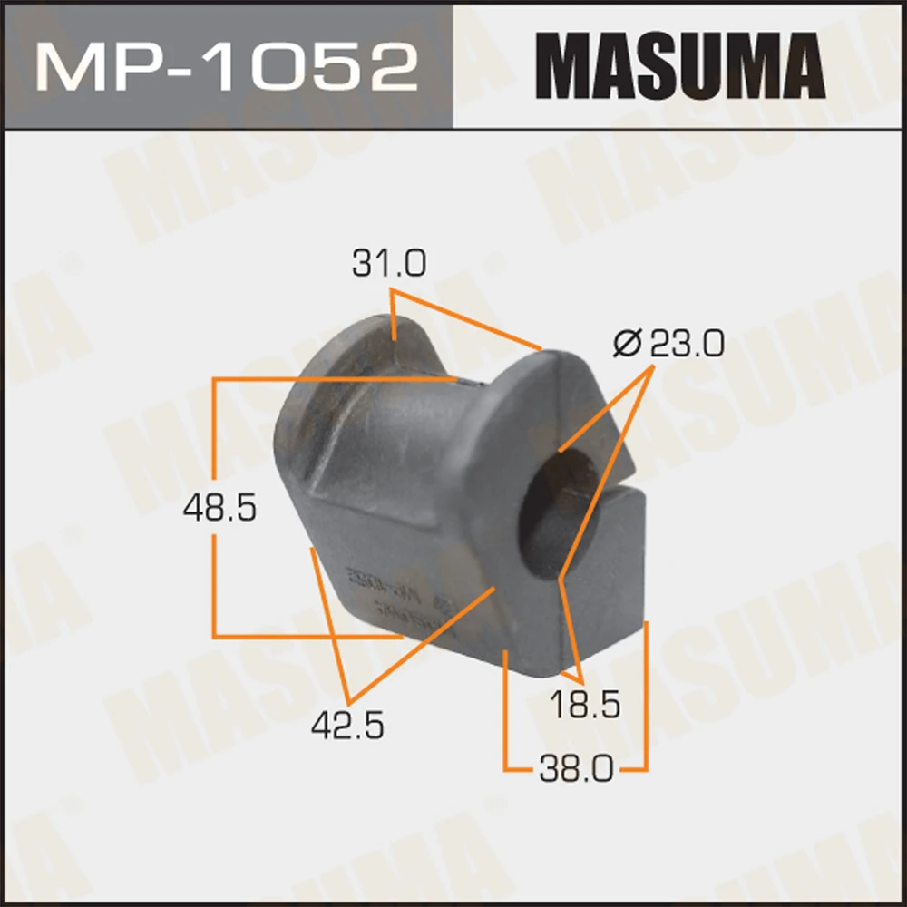 Втулка стабилизатора Masuma MP-1052