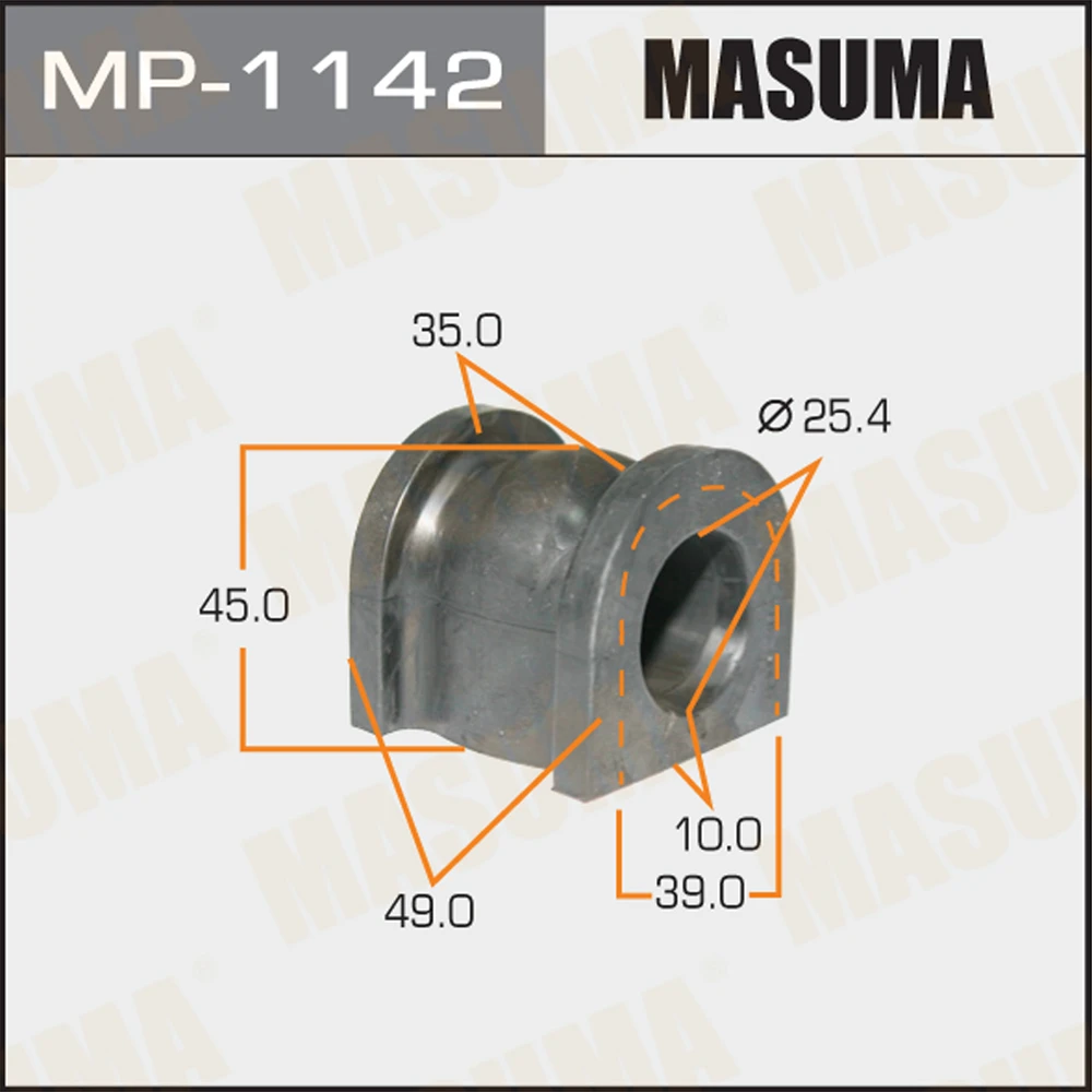Втулка стабилизатора Masuma MP-1142