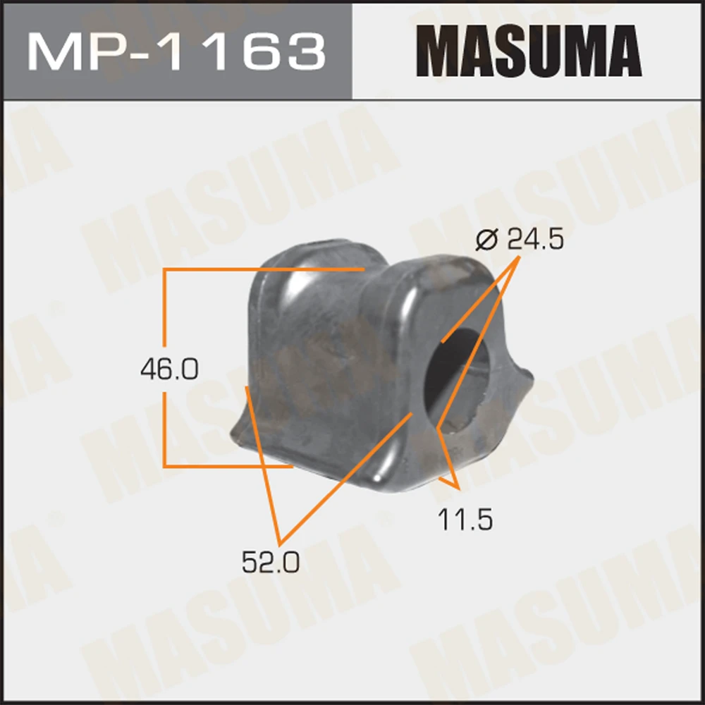 Втулка стабилизатора Masuma MP-1163