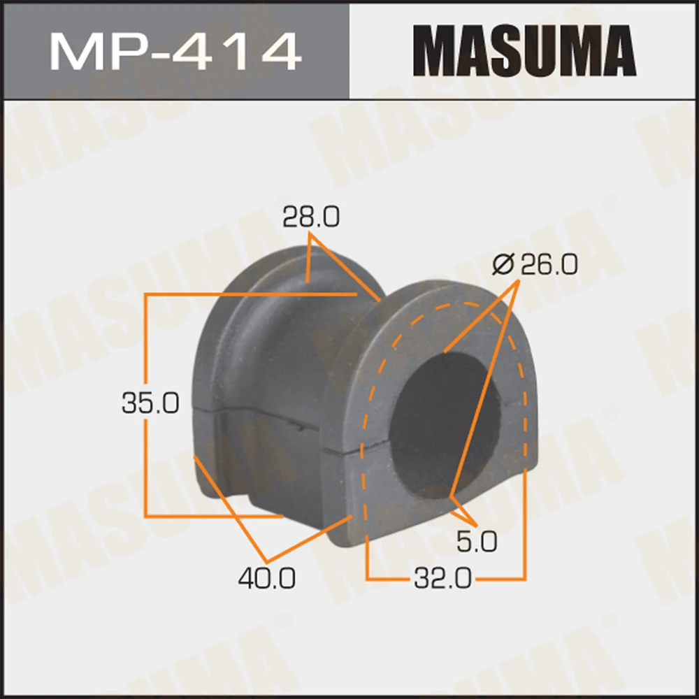 Втулка стабилизатора Masuma MP-414