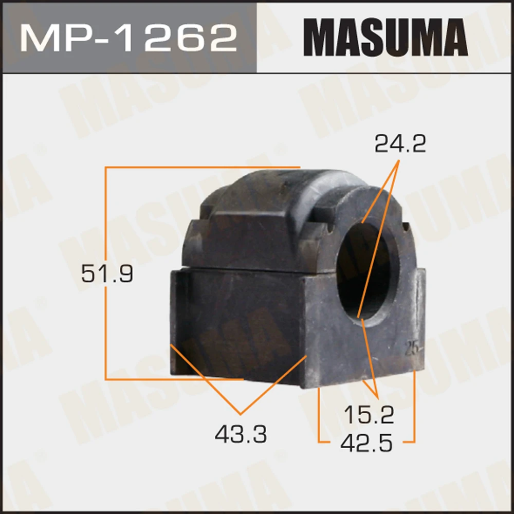 Втулка стабилизатора Masuma MP-1262