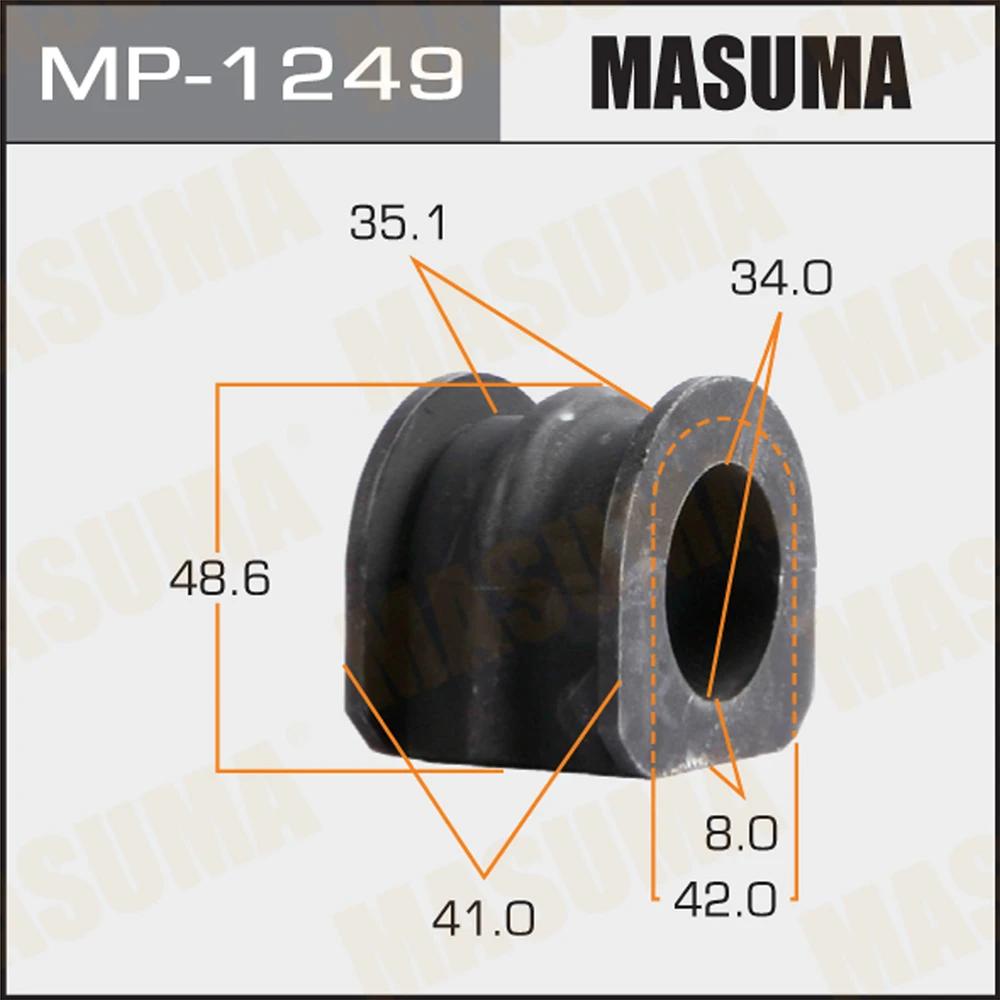 Втулка стабилизатора Masuma MP-1249