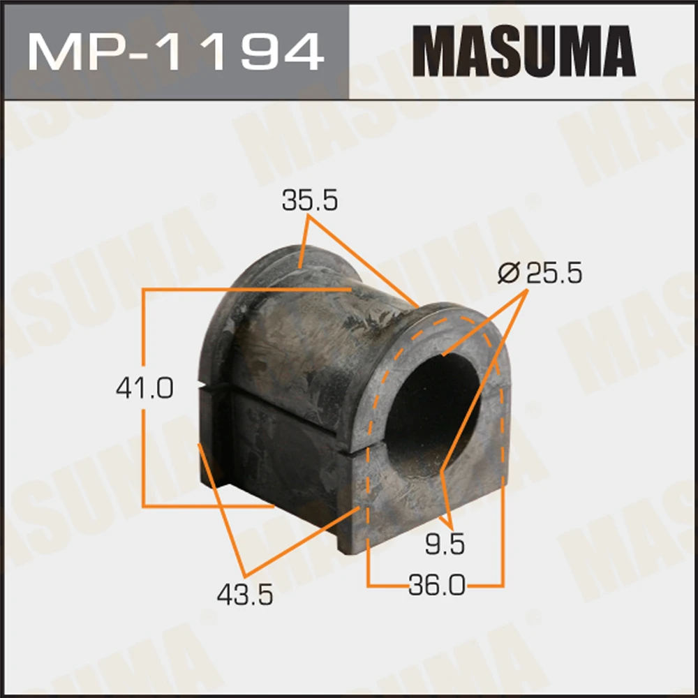 Втулка стабилизатора Masuma MP-1194