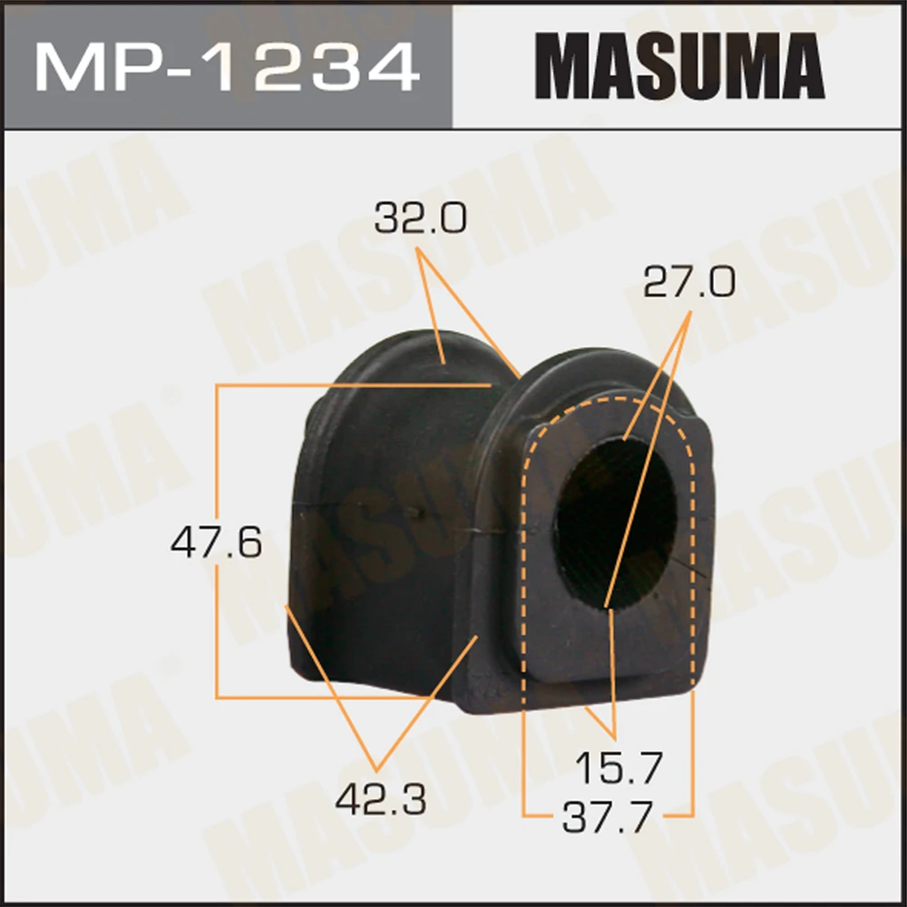 Втулка стабилизатора Masuma MP-1234