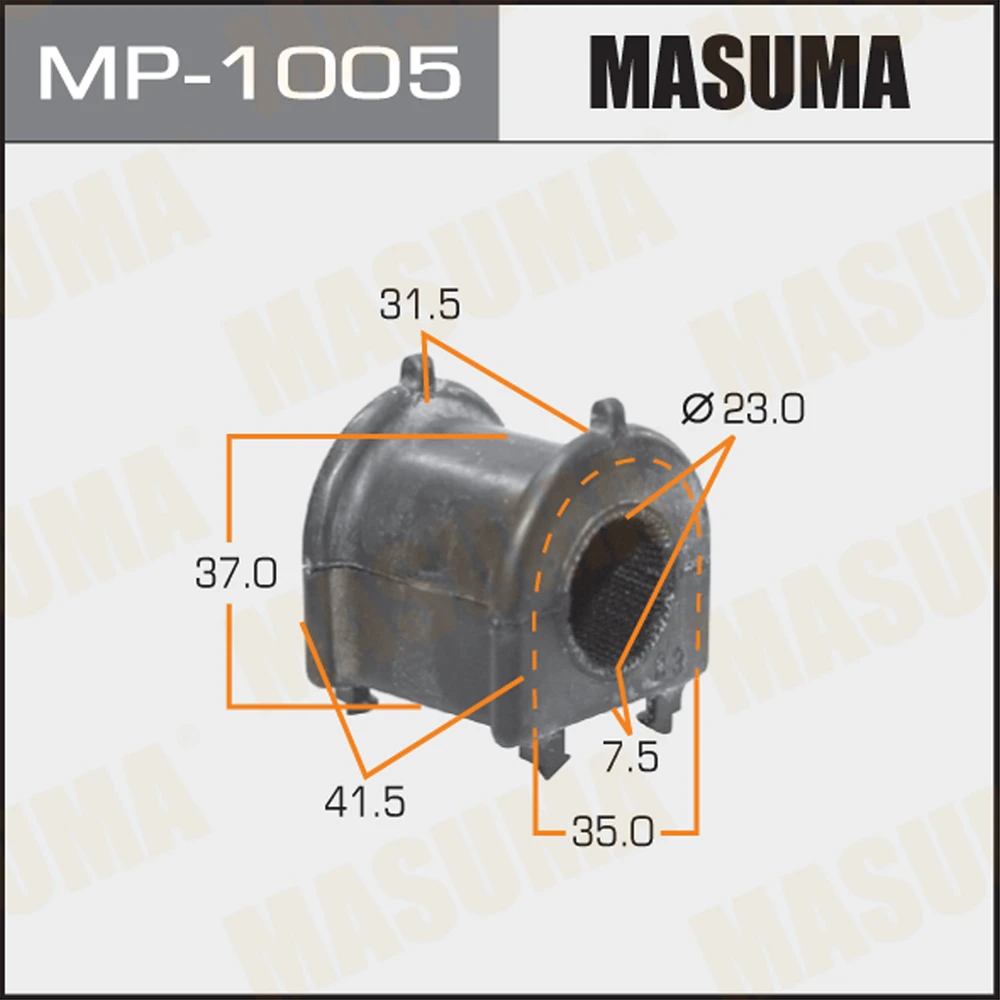 Втулка стабилизатора Masuma MP-1005
