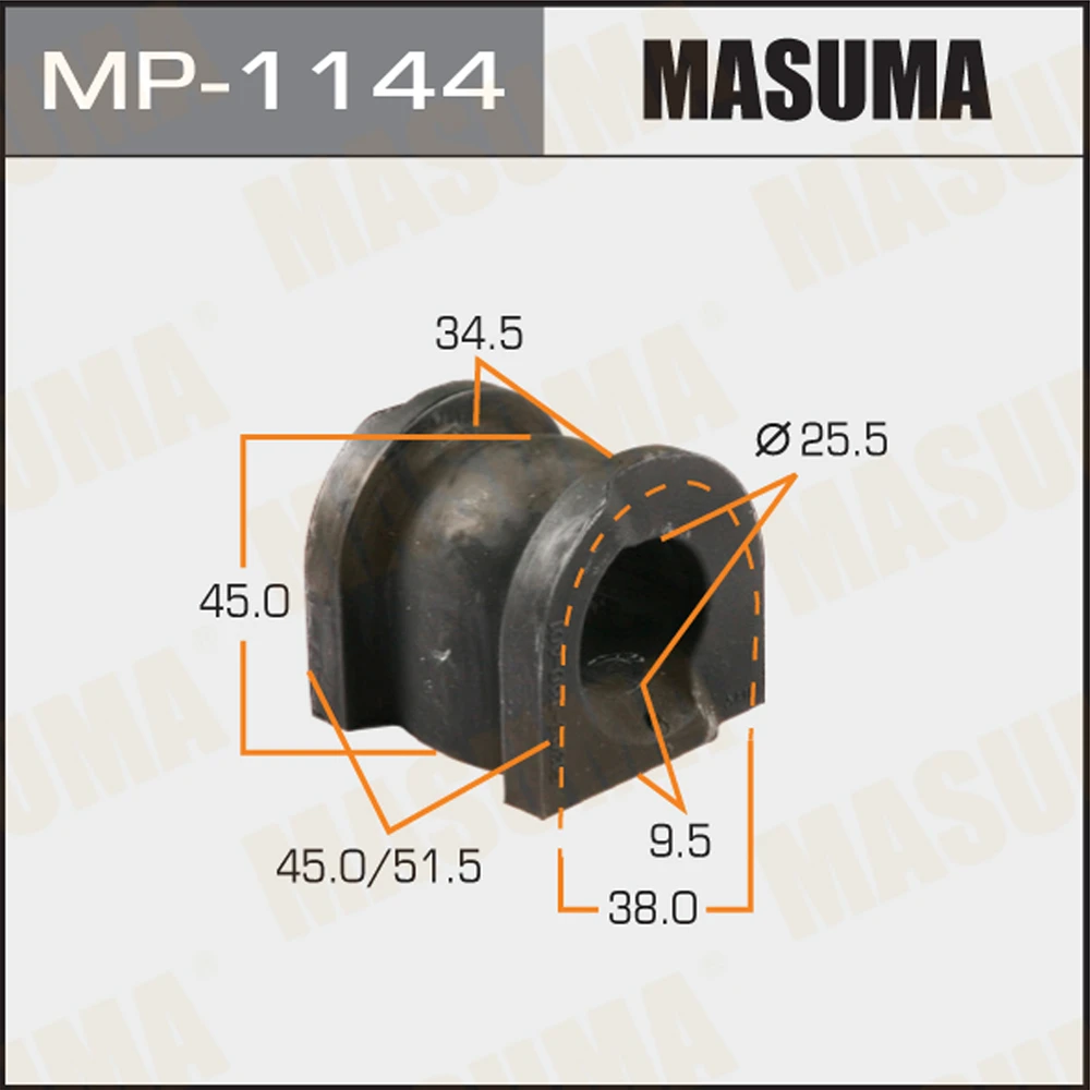 Втулка стабилизатора Masuma MP-1144