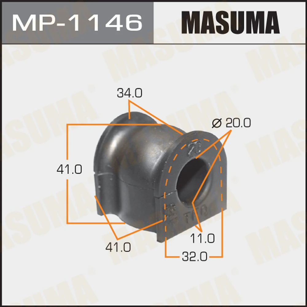 Втулка стабилизатора Masuma MP-1146