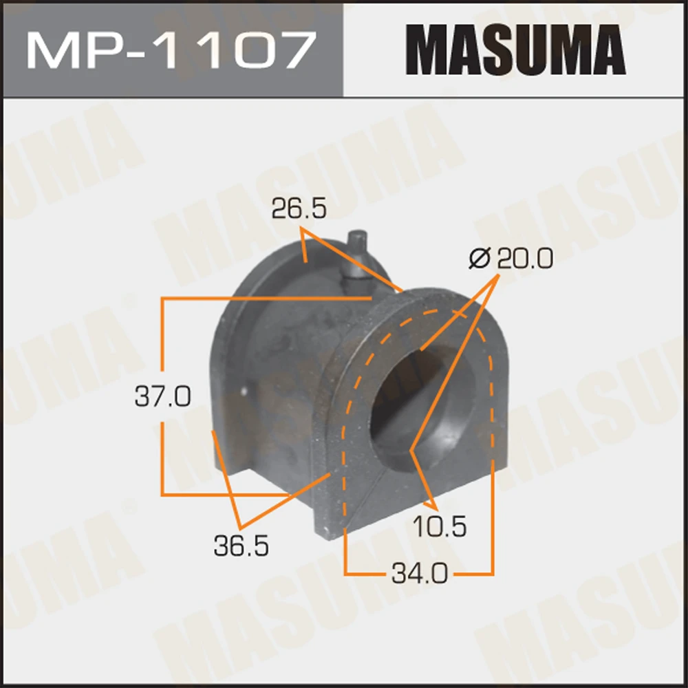 Втулка стабилизатора Masuma MP-1107