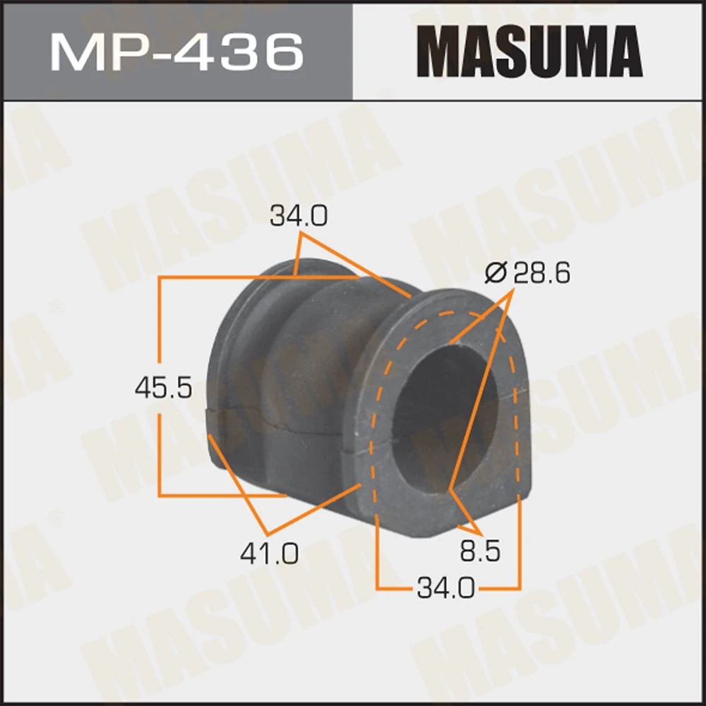Втулка стабилизатора Masuma MP-436