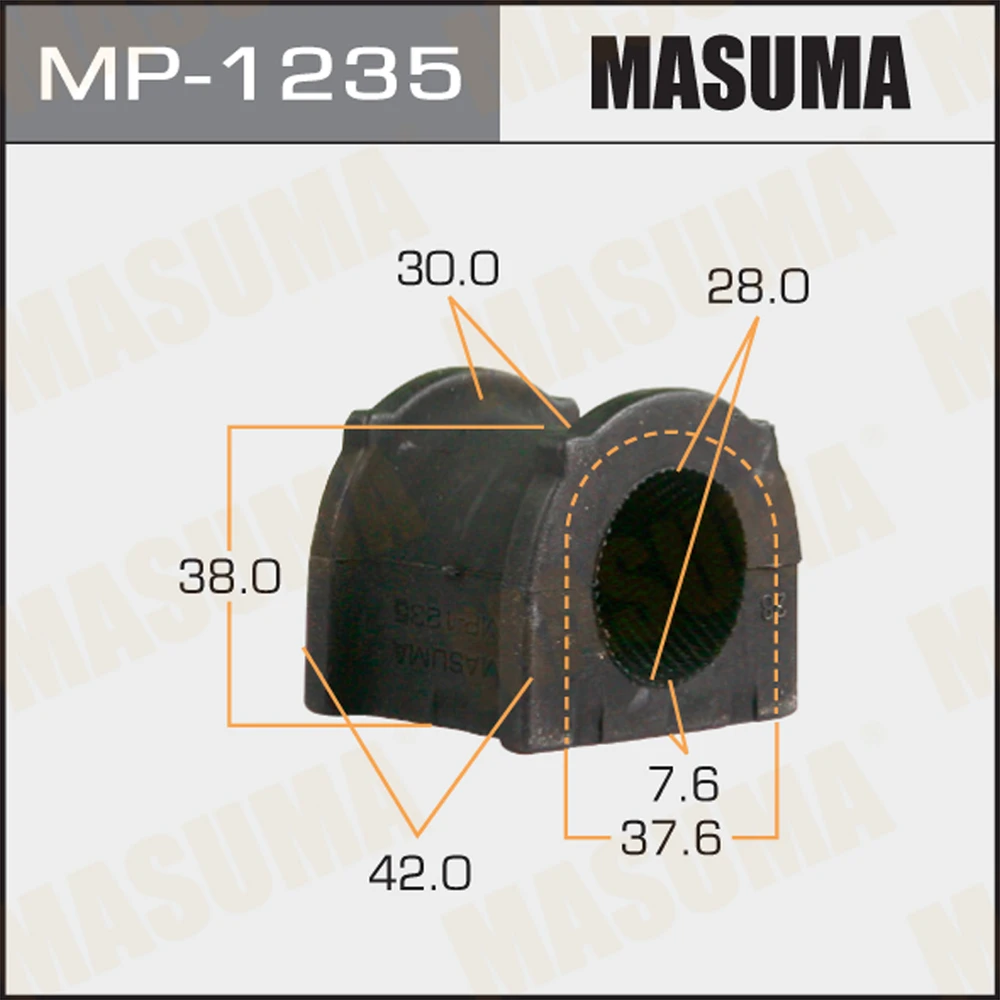 Втулка стабилизатора Masuma MP-1235