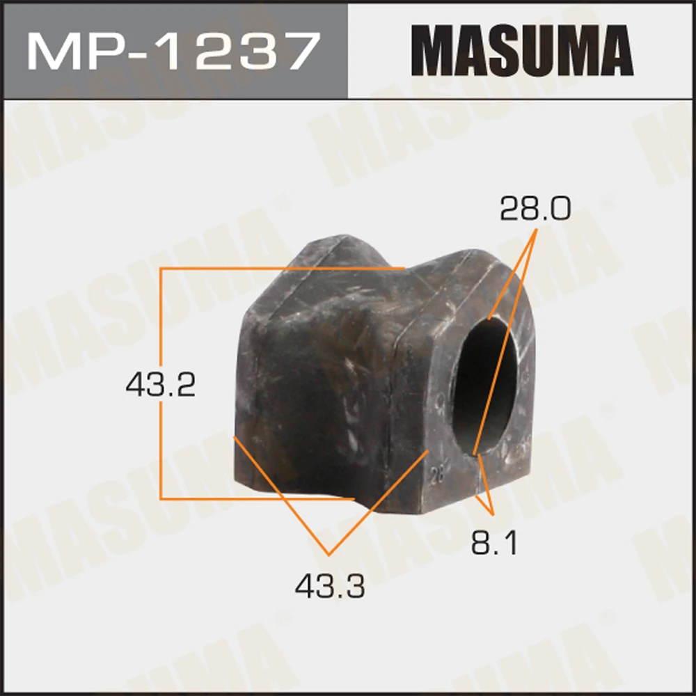 Втулка стабилизатора Masuma MP-1237