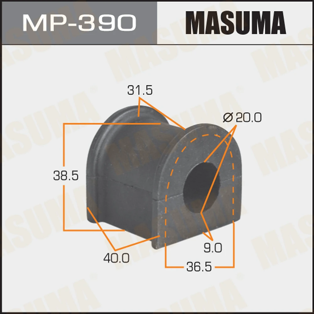 Втулка стабилизатора Masuma MP-390