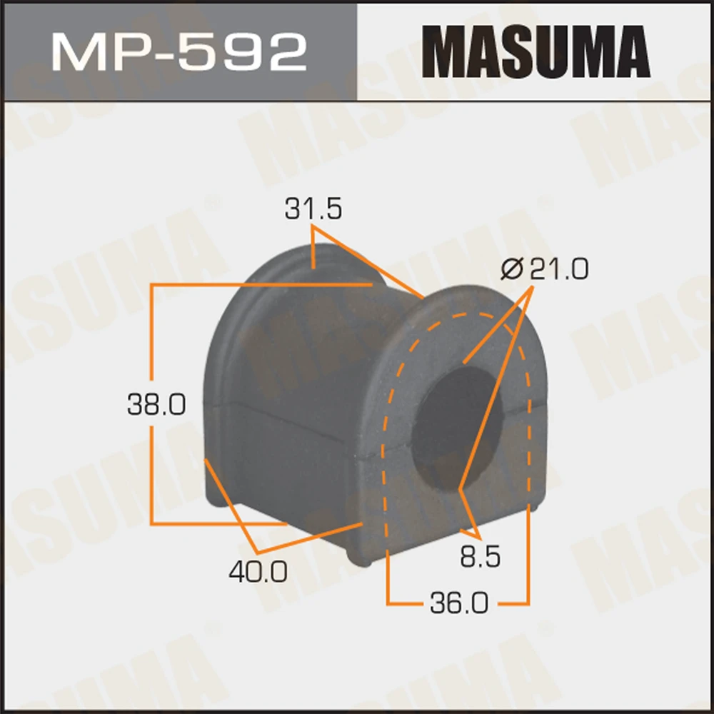 Втулка стабилизатора Masuma MP-592