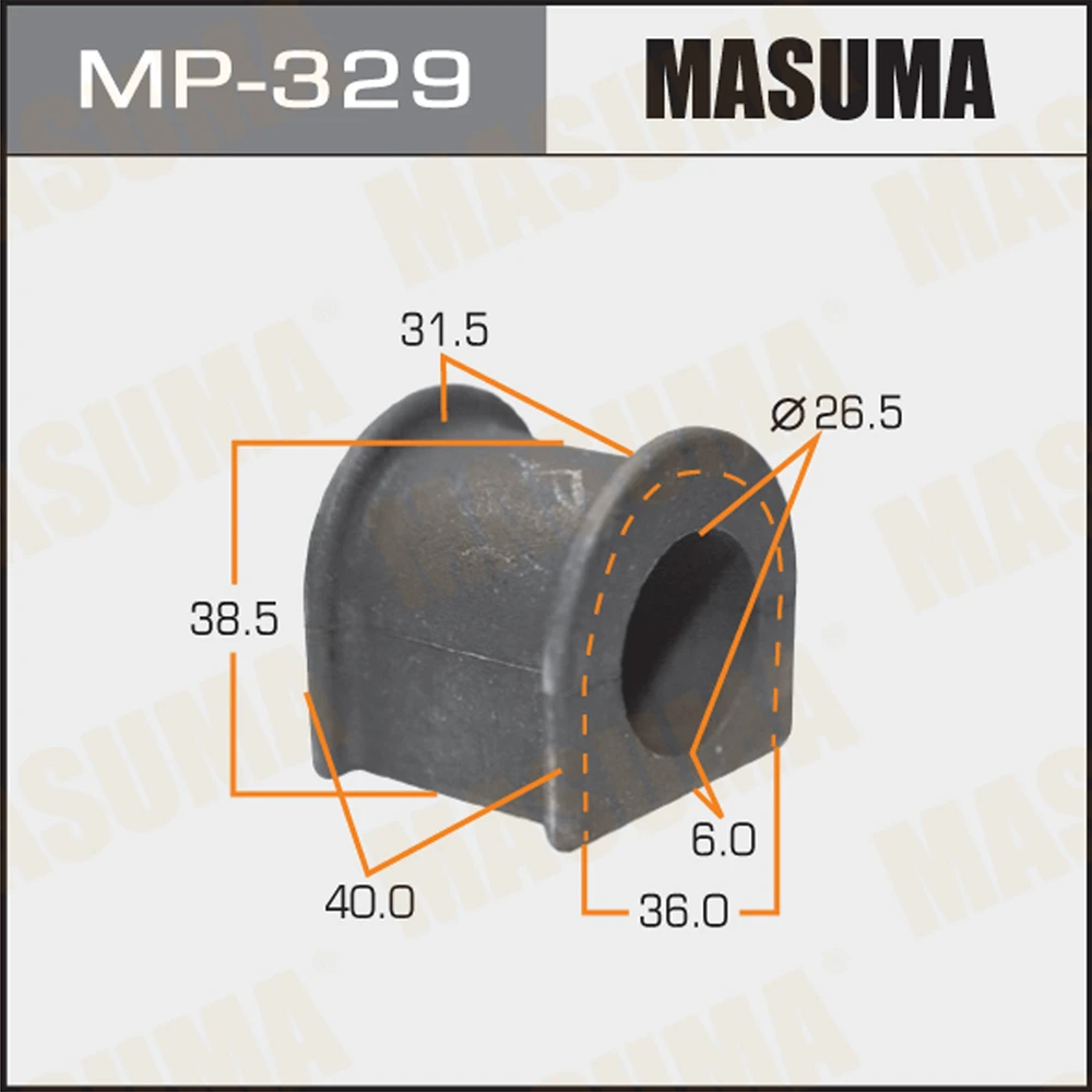Втулка стабилизатора Masuma MP-329