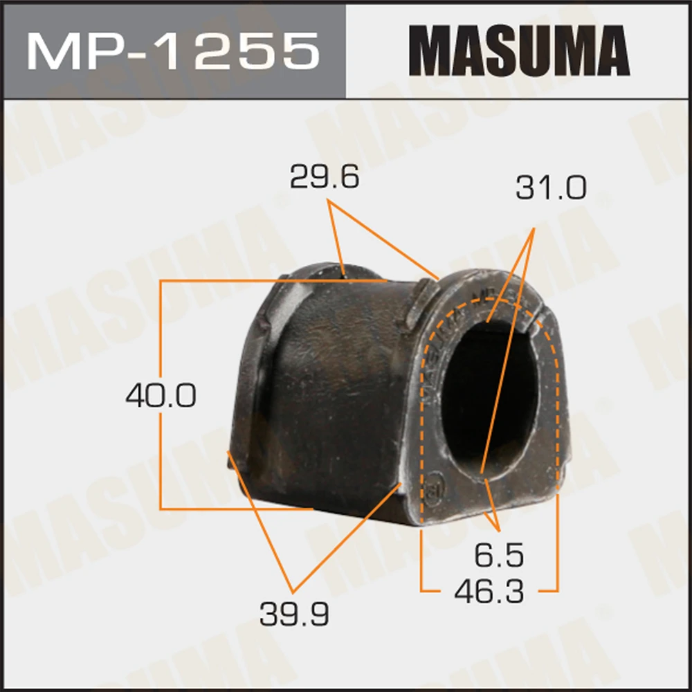 Втулка стабилизатора Masuma MP-1255