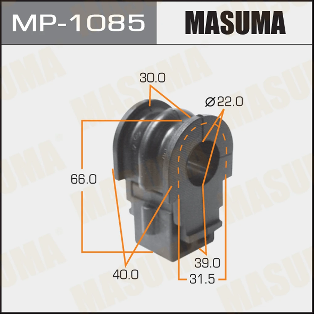 Втулка стабилизатора Masuma MP-1085