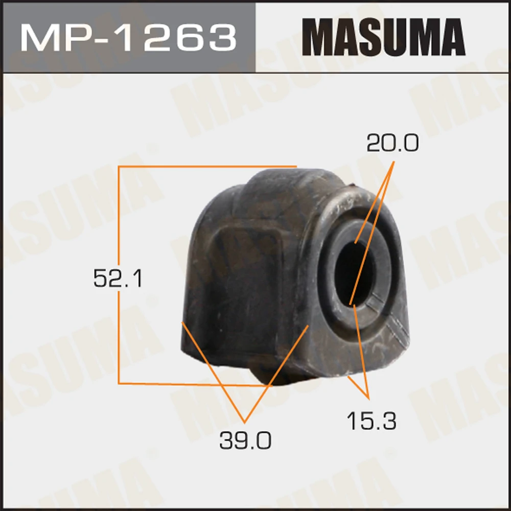 Втулка стабилизатора Masuma MP-1263
