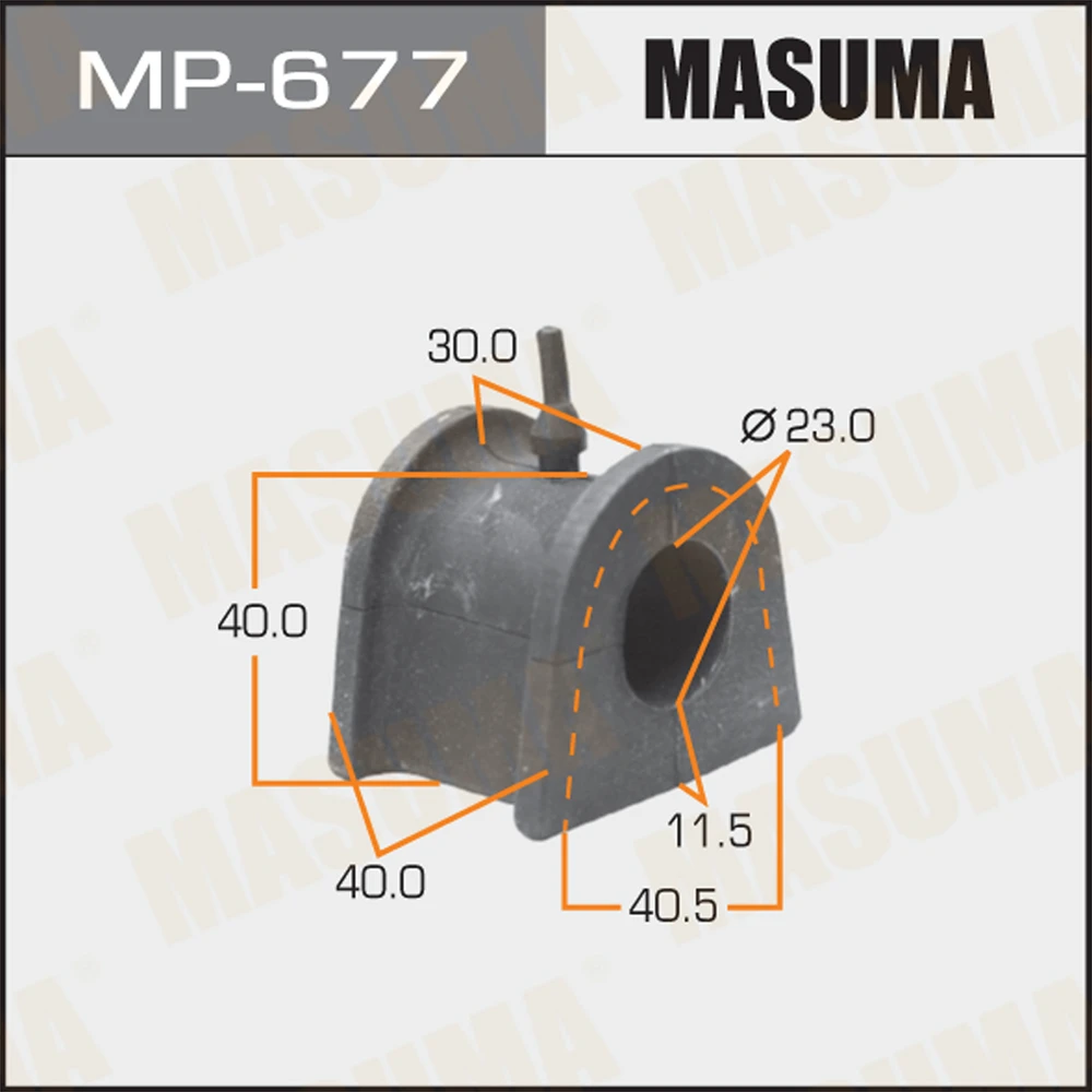 Втулка стабилизатора Masuma MP-677