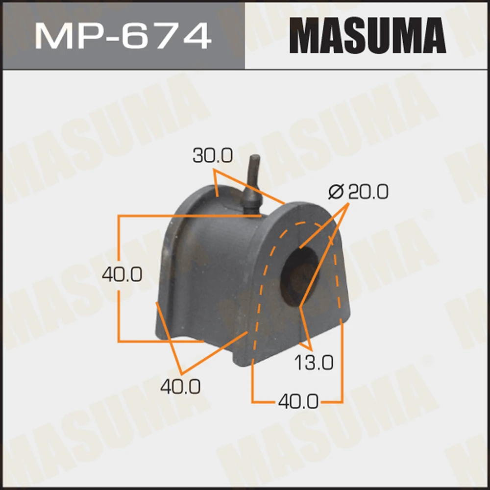 Втулка стабилизатора Masuma MP-674