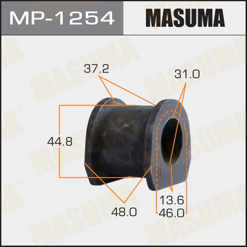 Втулка стабилизатора Masuma MP-1254