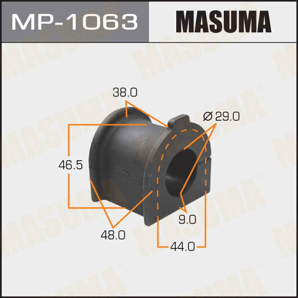 Втулка стабилизатора Masuma MP-1063
