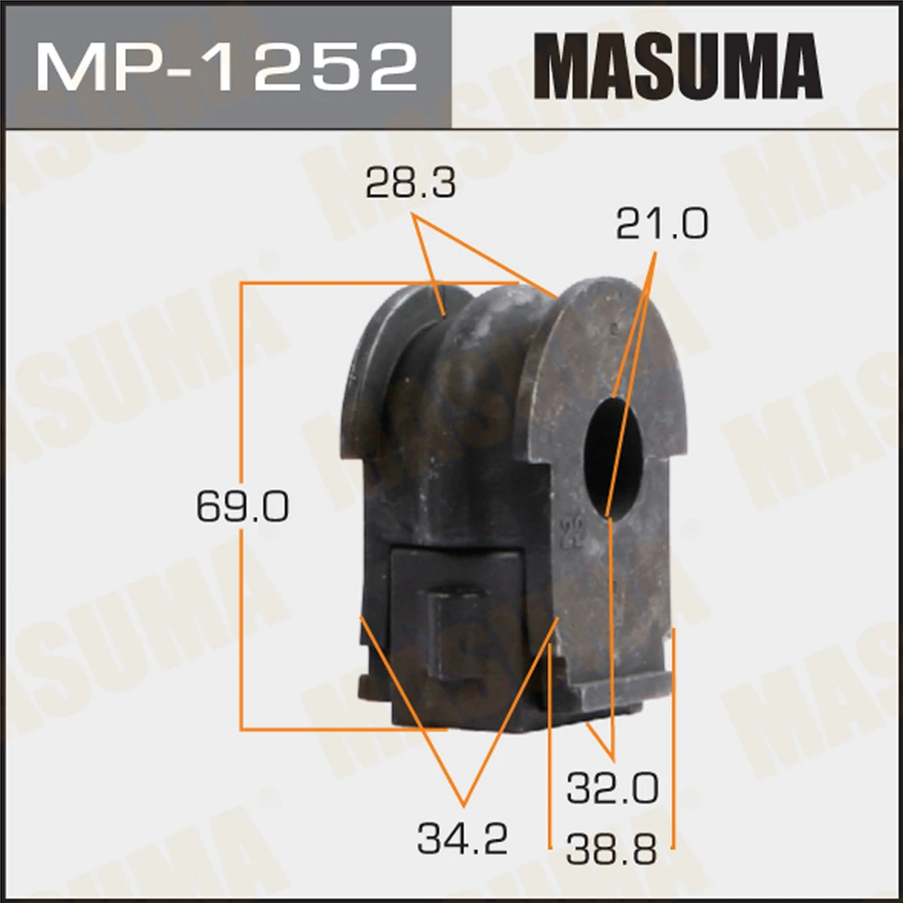 Втулка стабилизатора Masuma MP-1252