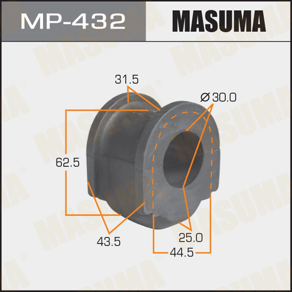 Втулка стабилизатора Masuma MP-432