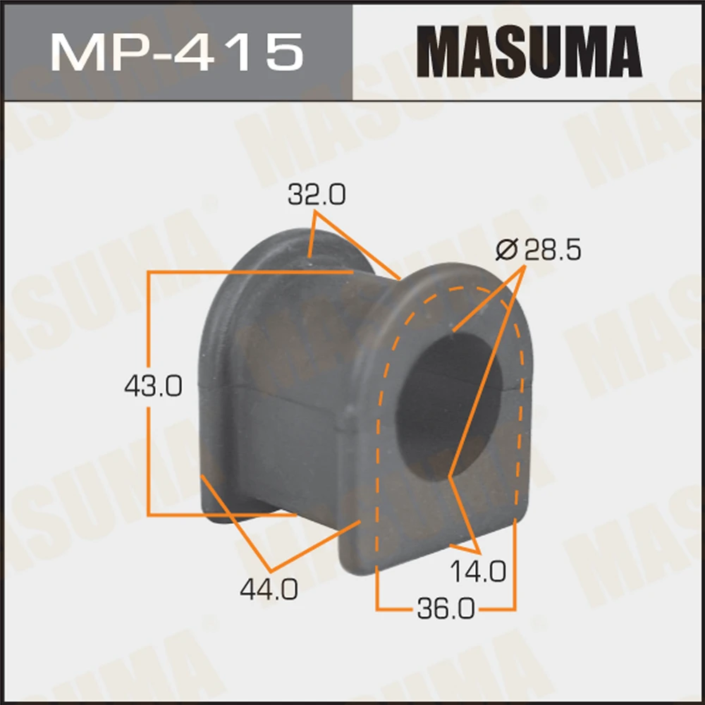 Втулка стабилизатора Masuma MP-415