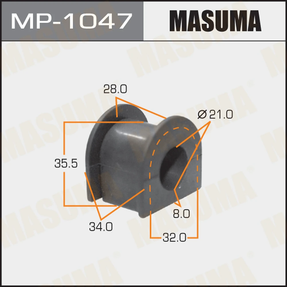 Втулка стабилизатора Masuma MP-1047