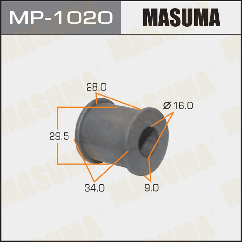 Втулка стабилизатора Masuma MP-1020