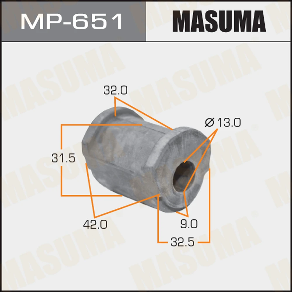 Втулка стабилизатора Masuma MP-651