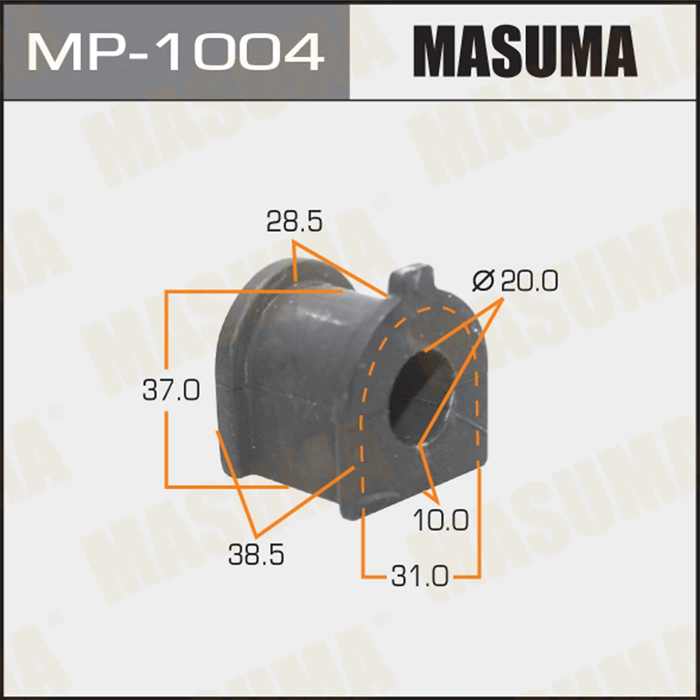 Втулка стабилизатора Masuma MP-1004
