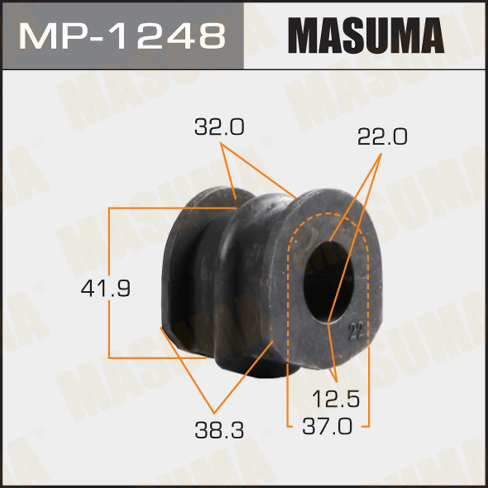Втулка стабилизатора Masuma MP-1248