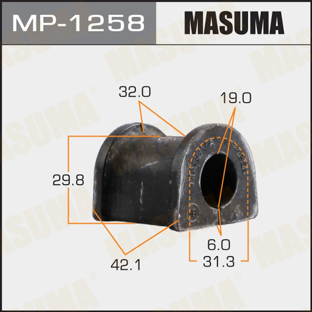 Втулка стабилизатора Masuma MP-1258