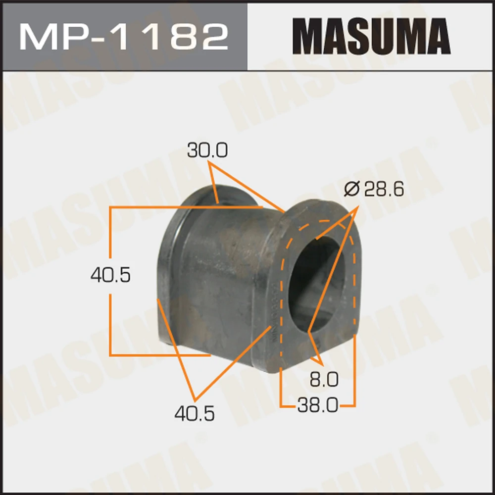 Втулка стабилизатора Masuma MP-1182