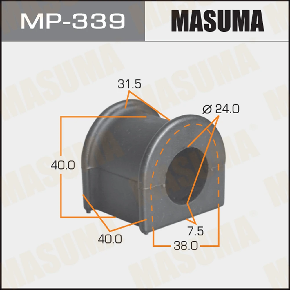 Втулка стабилизатора Masuma MP-339