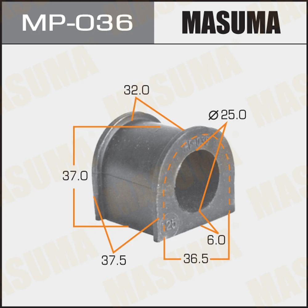 Втулка стабилизатора Masuma MP-036